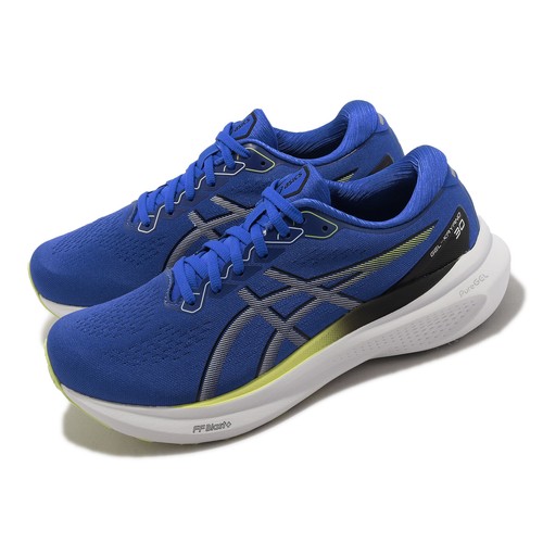 

Мужские кроссовки для бега Asics GEL-Kayano 30 2E Wide Illusion Blue Glow Yellow 1011B685-400, Синий, Gel-kayano 30 2e Wide
