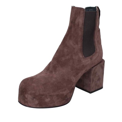 Chaussures Femme MOMA 37 Ue Bottines Brun en Daim EY581-37