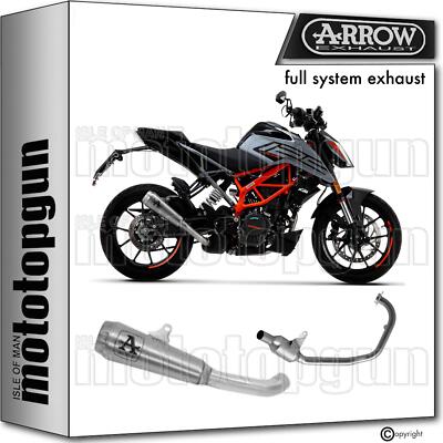 ARROW RC FULL SYSTEM EXHAUST PRO-RACE NICHROM KTM DUKE 125