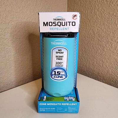 Thermacell Patio Shield Mosquito Repeller with 12-Hour Fuel Cartridge and 3 Mats