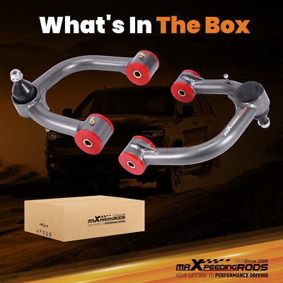 Front Upper Control Arm Kit 2-4 inch Lift For 2004 2005-2022 Toyota Tacoma 6 Lug