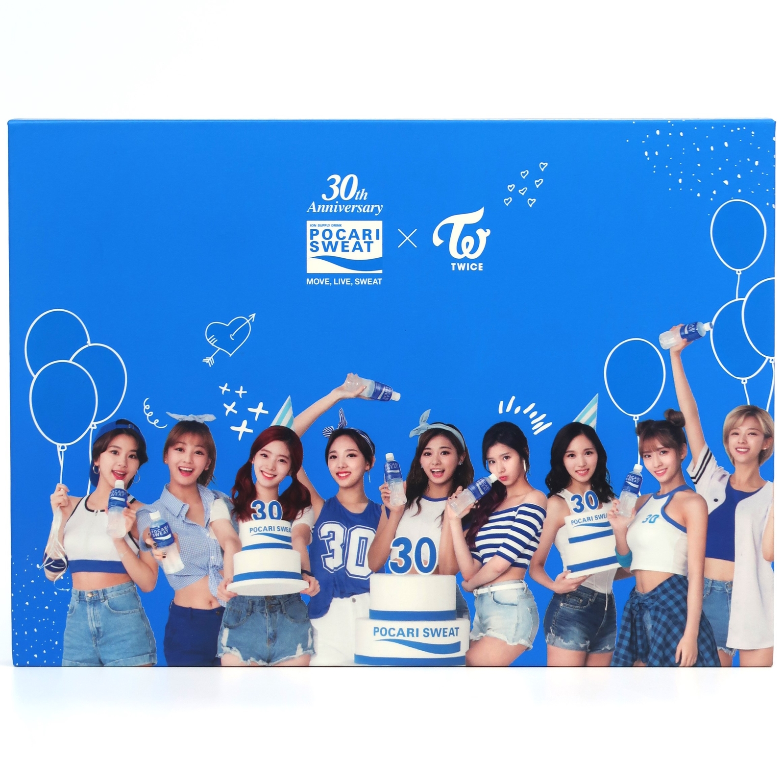 Pocari Sweat x Twice Special Edition Move. Live. Sweat