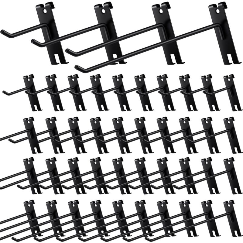 40 Pack Gridwall Hooks Heavy Duty Display Hooks For Grid Wall Grid Wall Hangers 