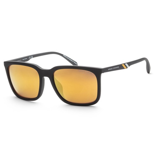 Мужские солнцезащитные очки Armani Exchange 57 мм матово-черного цвета AX4117SU-807873