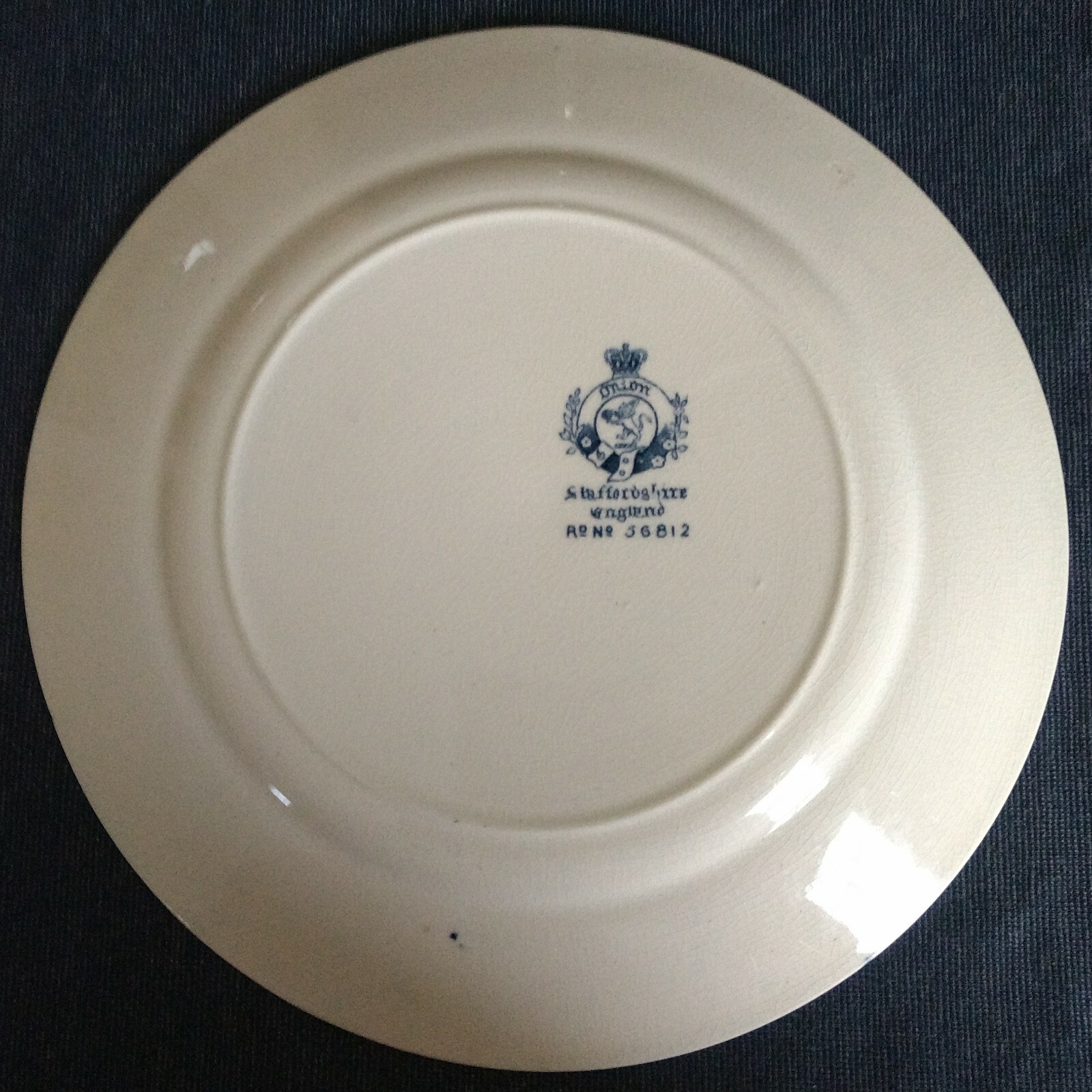 Set of 2 ~ “Blue Onion” ~ 9