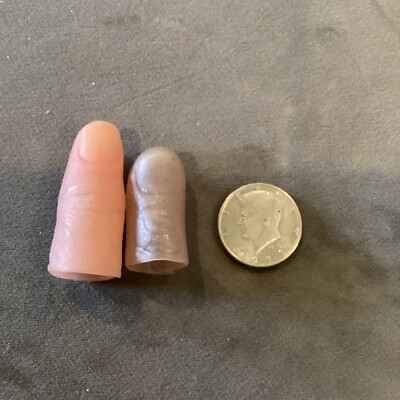 Magic Tricks Expanded Shell Half Dollar Appearing Vanish Coin & Fake Thumbs