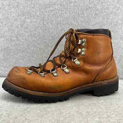 Red Wing Vintage Irish Setter Leather Mountain Hiking Boot-Brown