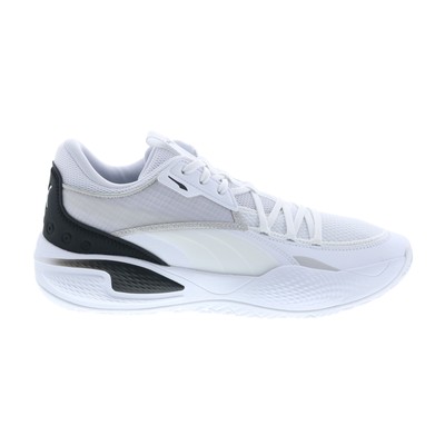 Puma Court Rider I 19563403 Mens White Synthetic Athletic Basketball Shoes