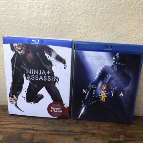 Ninja Assassin Blu-Ray + DVD W/ Slip Cover and Ninja Blu-Ray Movie Lot of 2 Ninja Assassin Blu-Ray + DVD W/ Slip Cover and Ninja Blu-Ray Movie Lot of 2