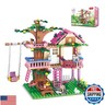 CSNRHG Dream Tree House Friends Building Set Friends Construction Educational Toy 504 Pieces Gifts for Girls Teens Kids Adults Ages 6+