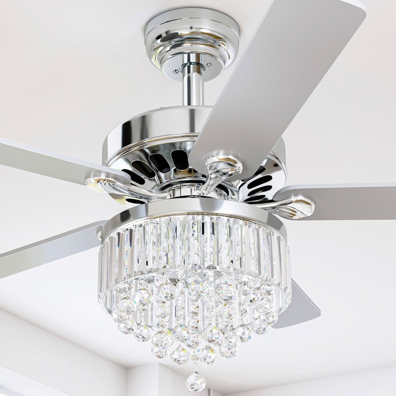 Control 3-speed Chandelier Lamp 52"