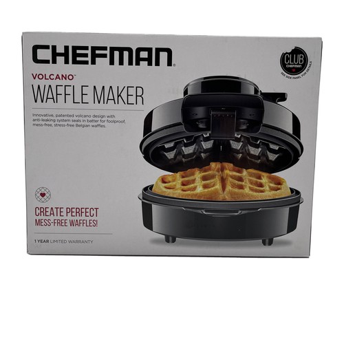 Mess Free Chefman Volcano Belgian Waffle Maker