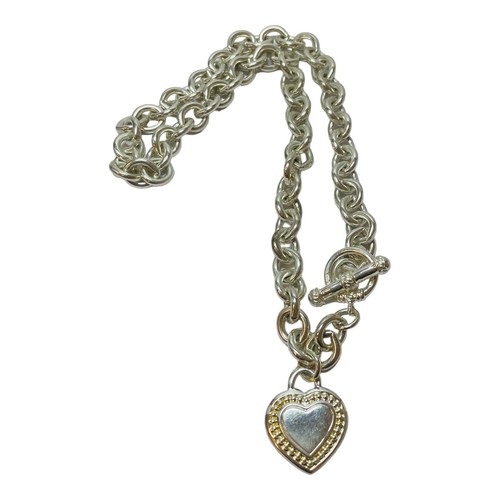 プライ AntiqueSilver ChainNecklace シュウト VINTAGE SIGNED GC 925 SOLID STERLING SILVER MESH LINK CHAIN