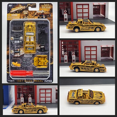 MAISTO H.O.C. 2023 L.E. WEEKEND OF WHEELS GOLD 1987 BUICK REGAL MODEL KIT!!