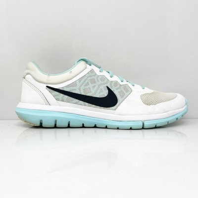 

Кроссовки Nike Womens Flex Run 2015 709021-102 белые кроссовки размер 9,5, Белый, Flex Run 2015