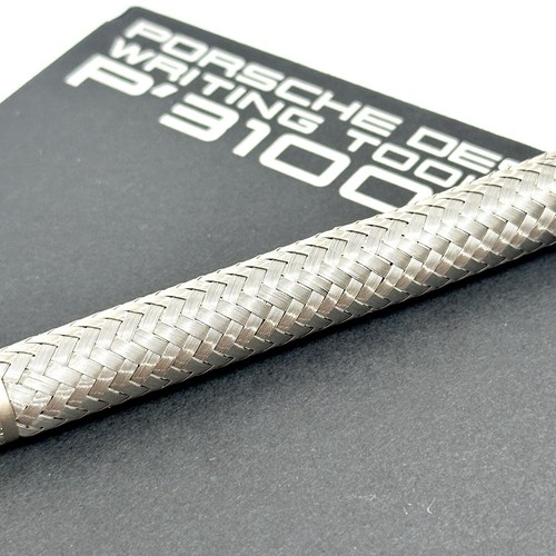 Porsche Design Tec Flex P3100 Braided Weave Ballpoint Pen Collectors Gift