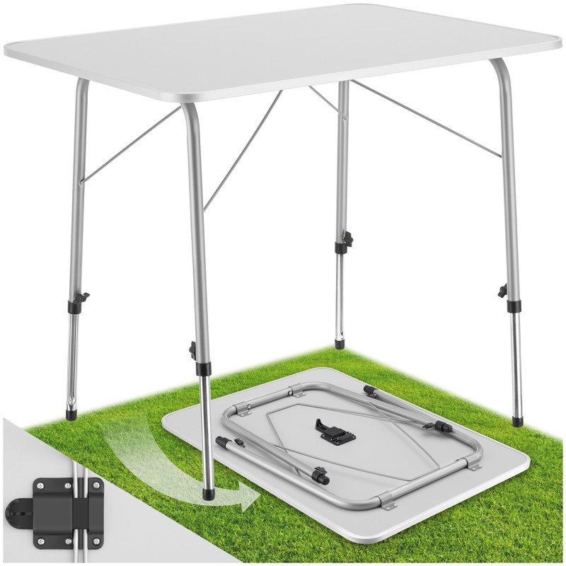 Table De Camping Pliable 80 X 60 X 68 Cm