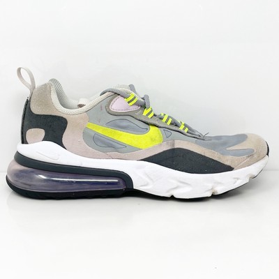 

Nike Girls Air Max 270 React BQ0103-010 Серые кроссовки для бега, размер 5,5 лет, Серый, Air Max 270 React