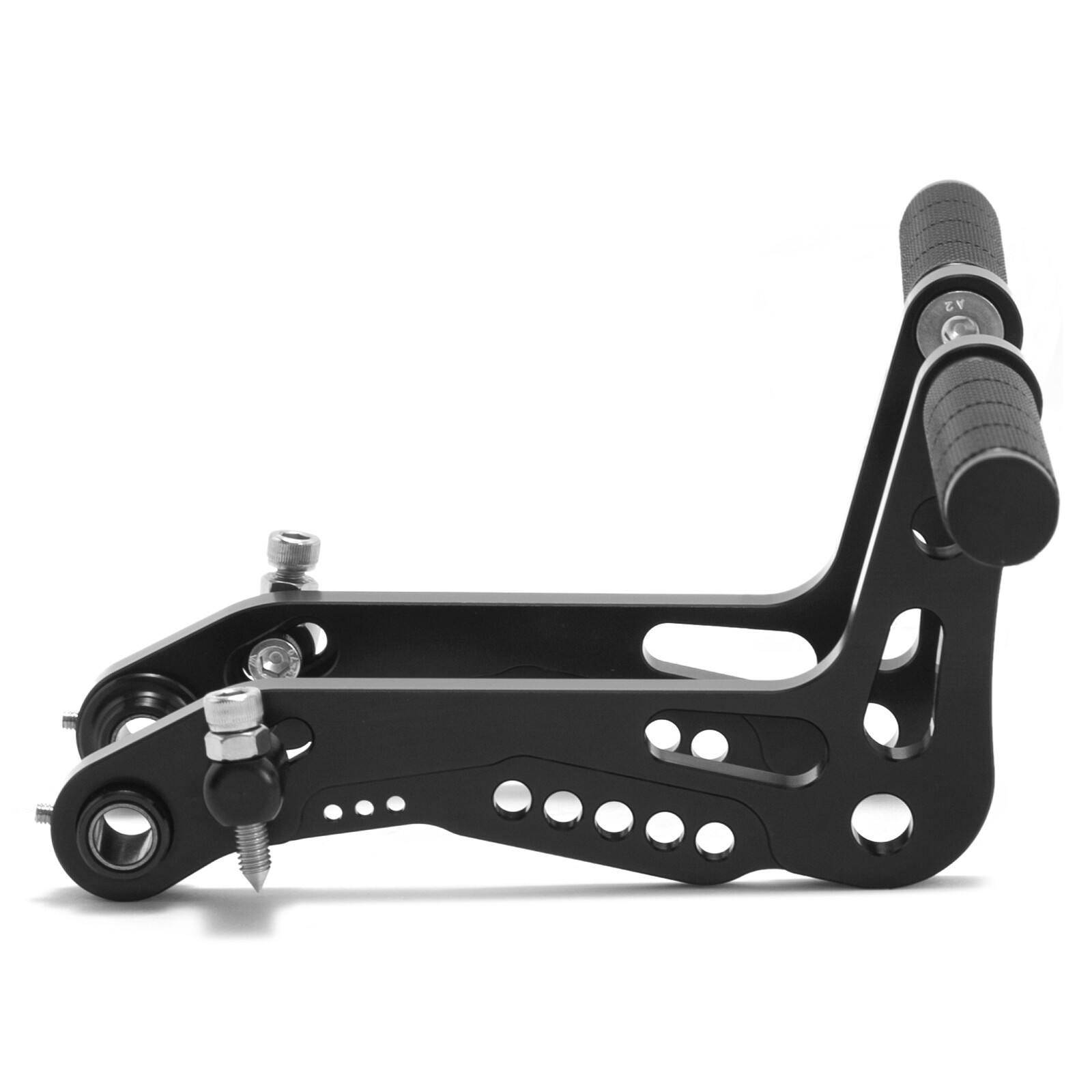 Universal Adjustable Racing for Go Kart Footpegs Foot Pedals Brake Accelerator