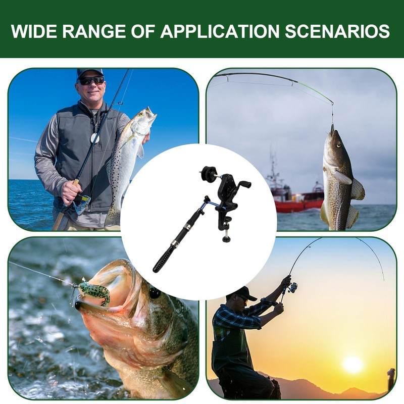 Fishing Tape Spooler System Portable FishingTape Winder Reel Spooler Spooling