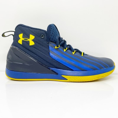 

Under Armour Mens Lockdown 3 3020622-400 Синие баскетбольные кроссовки Кроссовки Размер 7.5, Синий, Lockdown 3