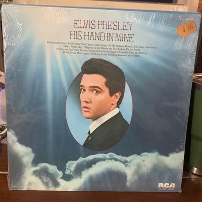 Elvis Presley His Hand in Mine LP SEALED  New Old Stock Fast Shipping 3