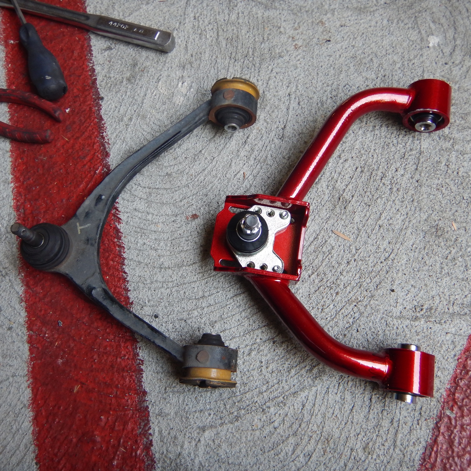 GSP GodSpeed Adjustable Front Camber Control Arms GS300 GS400 GS430 98