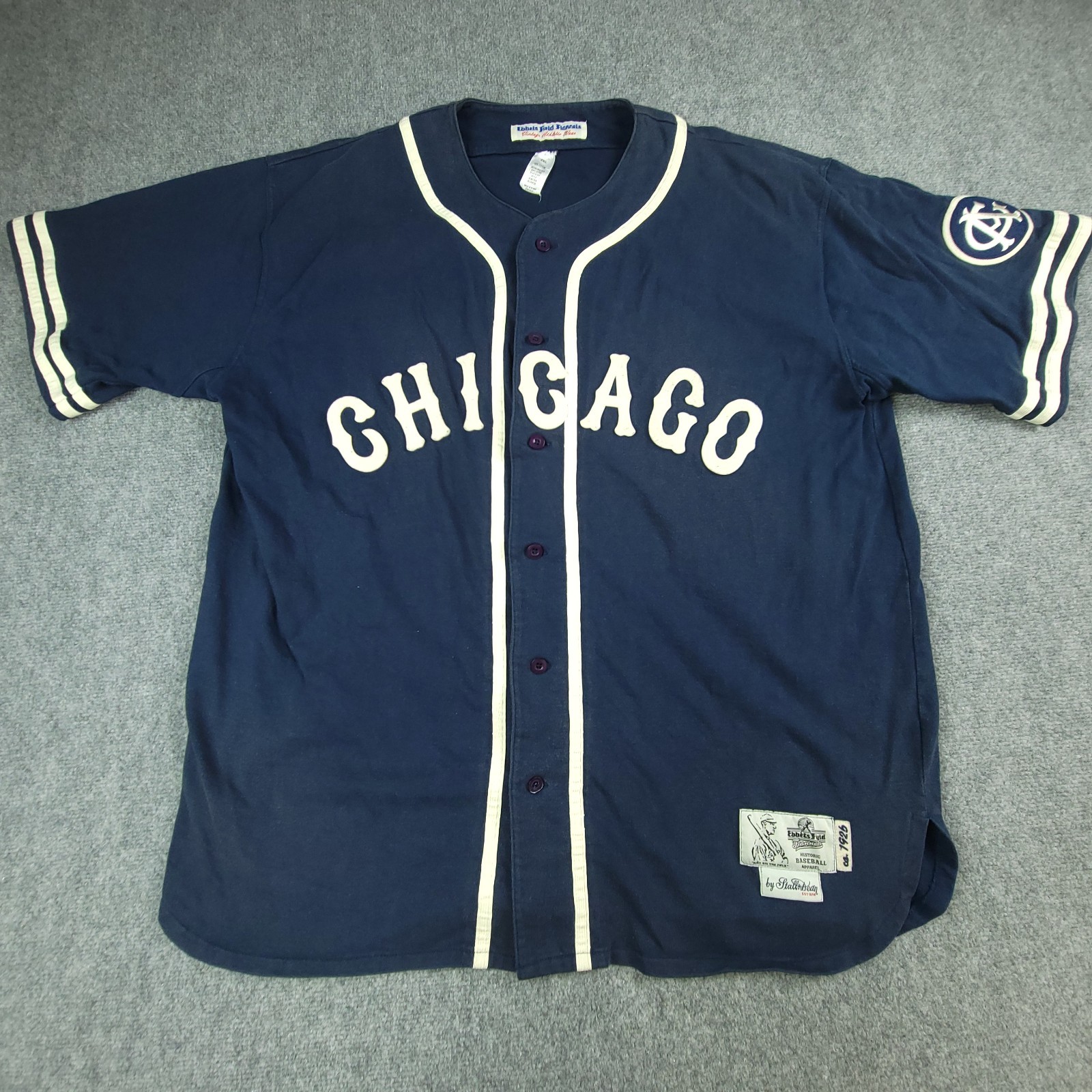 Chicago Grays Authentic Ebbets Field Flannels Vintage