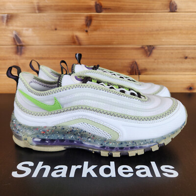 white and green 97 air max