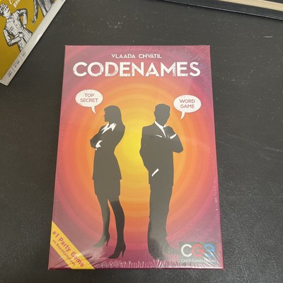 Czech Games Codenames. Vlaada Chvatil Top Secret Word Game. Party Game.