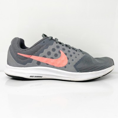 Nike Womens Downshifter 7 881585-001 Серые кроссовки для бега Размер 6 W, Серый, Downshifter 7