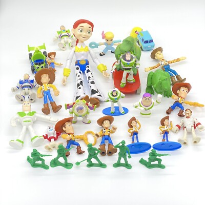 Disney Pixar Toy Story Mixed Lot Woody Buzz Jesse Figures Assortment Kids Movie