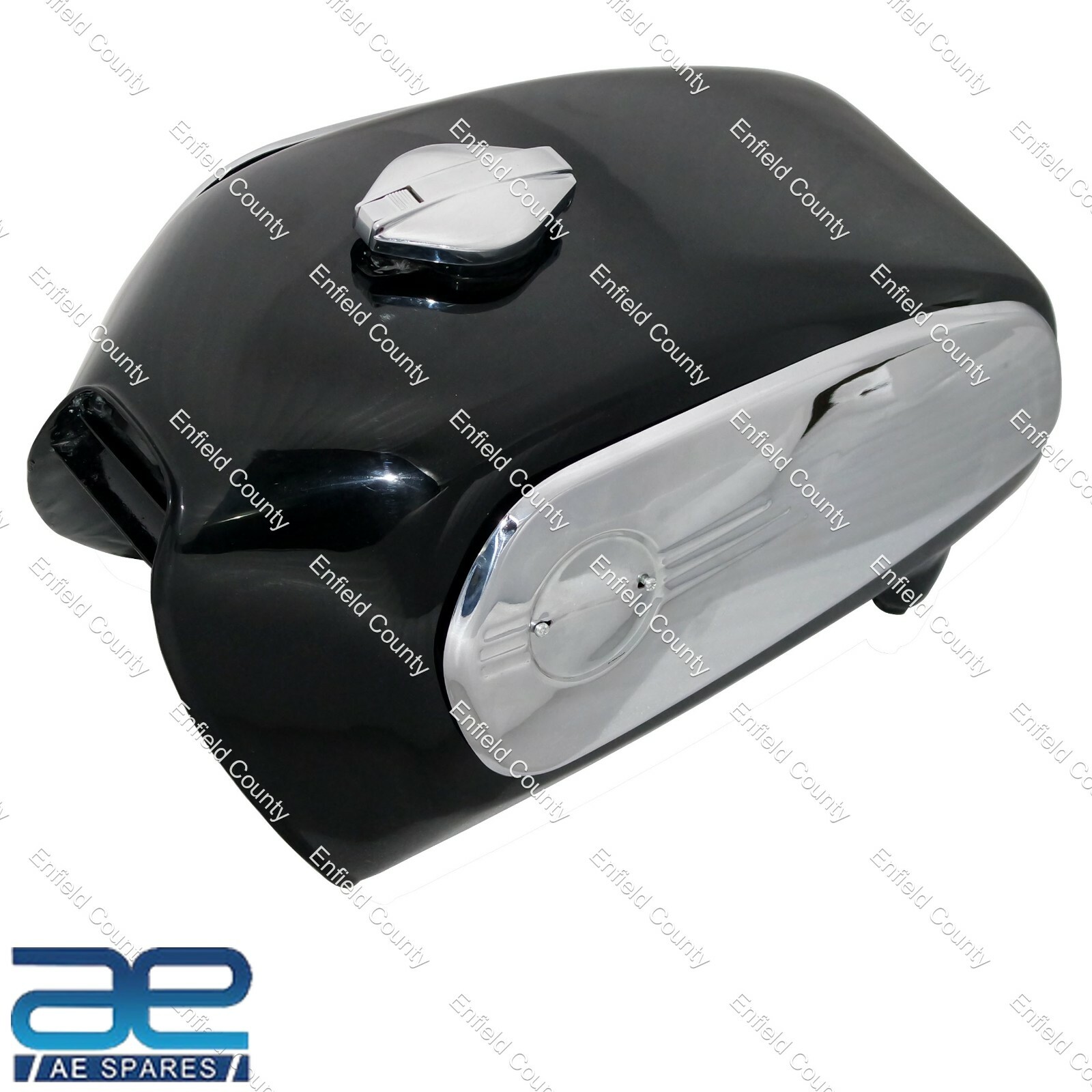 For BMW R75/5 Toaster Gas Petrol Tank Steel Black & Chrome With Cap  