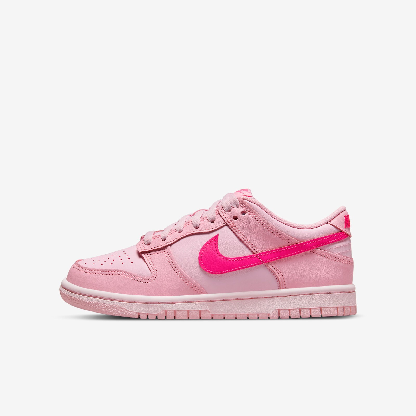 

Кроссовки Nike Dunk Low Triple Pink GS DH9765-600, Medium soft pink/pink foam/hyper pink, Nike Dunk Low GS