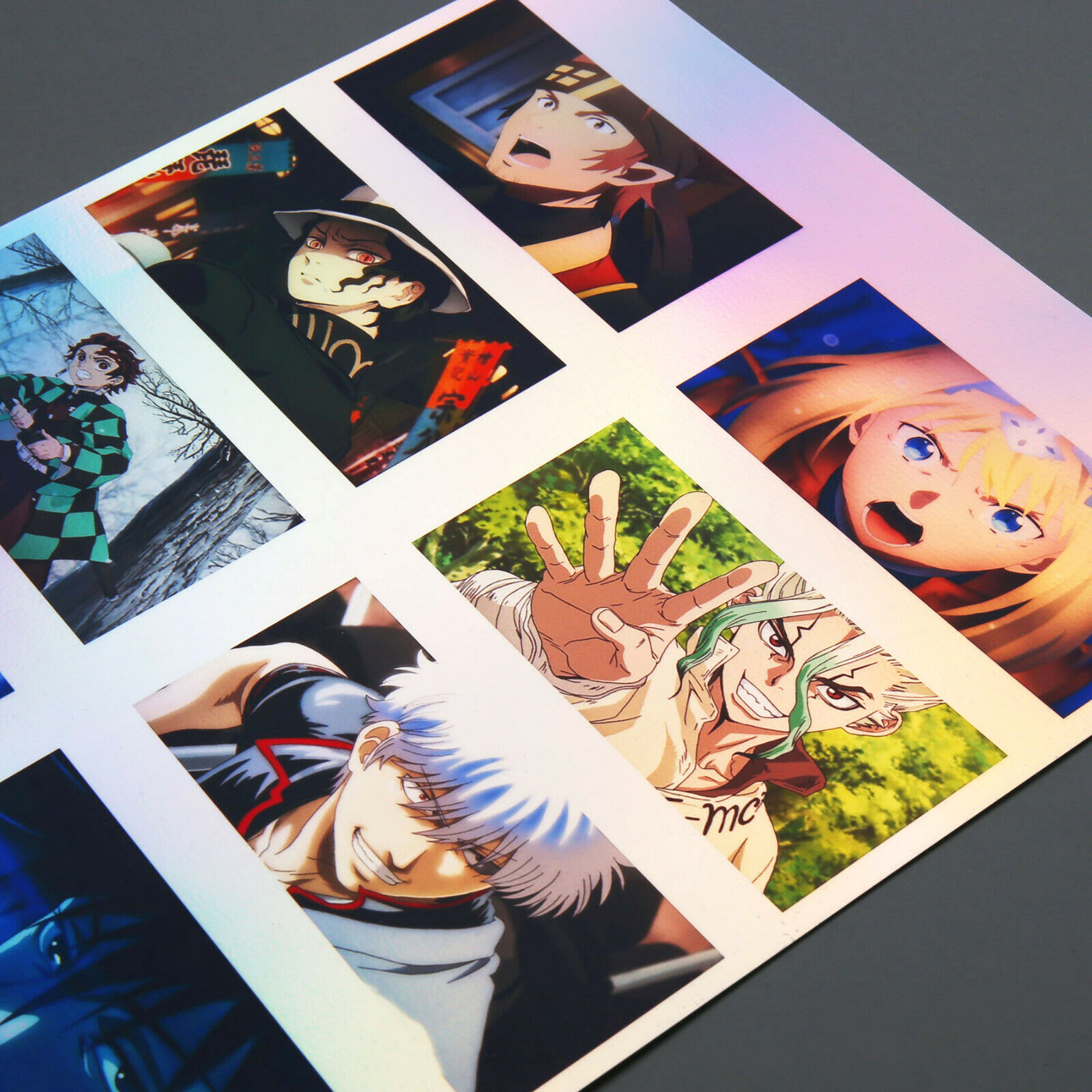 20 Sheets Koala Holographic Sticker Paper for Inkjet Laser Printer Glossy White