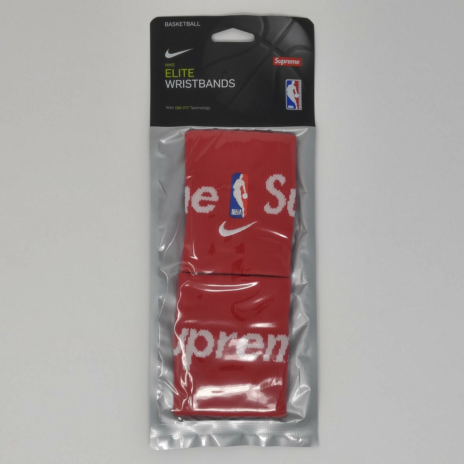 Supreme - Supreme®/Nike®/NBA Wristbands Red Supreme Nike NBA Wristbands (SS19) - $30