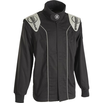 Speedway Double-Layer SFI-5 Racing Suit Jacket, Black XXXL