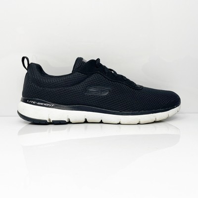 

Skechers Womens Flex Appeal 3.0 13070 Черная повседневная обувь Кроссовки Размер 9, Черный, Flex Appeal 3.0 First Insight
