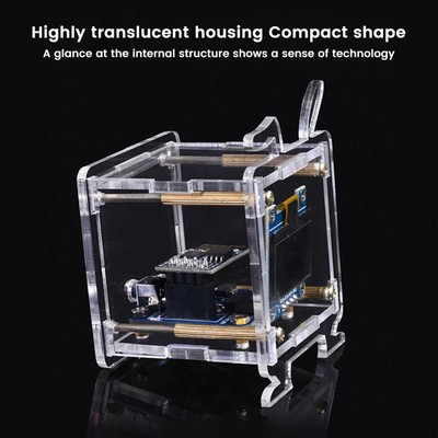 Atomic Clock, Indoor Temperature and Humidity, Backlight, Battery Operated, USB 
