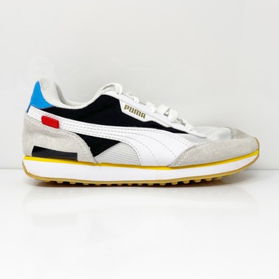 

Кроссовки Puma Boys Future Rider 374719-01 Белая Повседневная Обувь Размер 3C, Белый, Future Rider