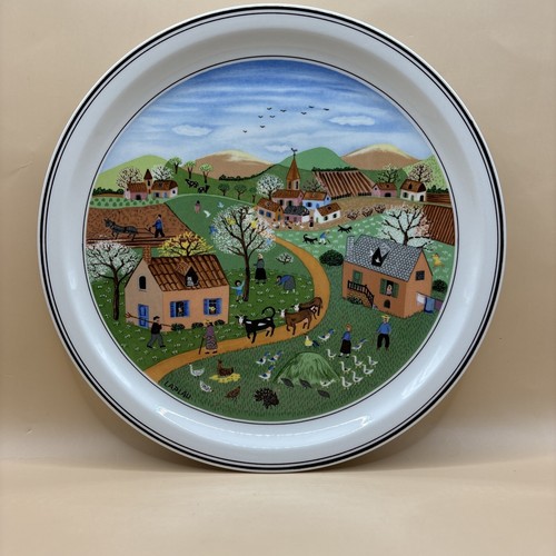 Villeroy and Boch 4 Seasons Plates~Gerard Laplau | eBay