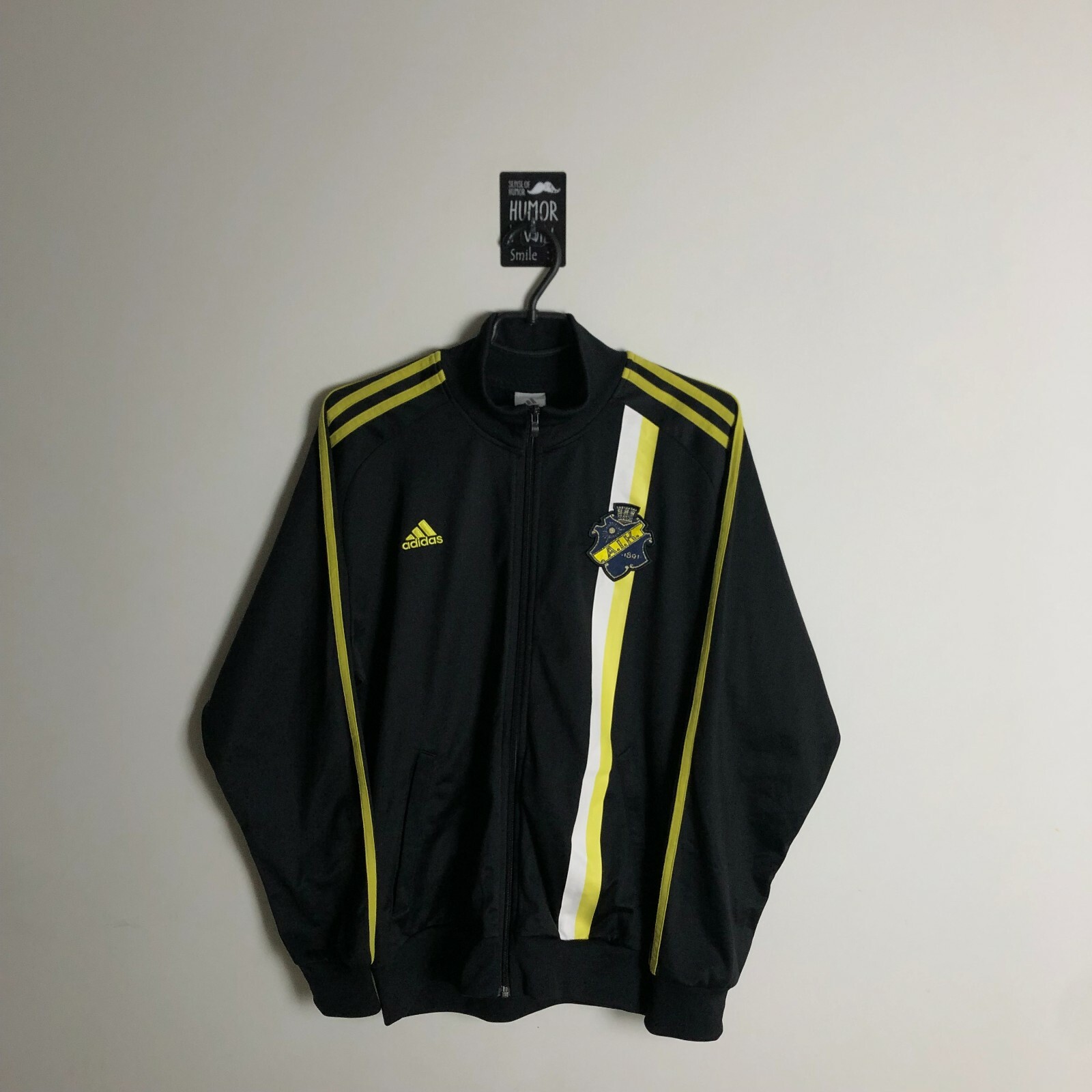 イカタコ31号 AIK Fotboll Stockholm Training Jacket With Zipped Adidas Polyester