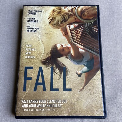 Fall (DVD 2022) Climb Disaster Thriller Grace Caroline Currey Virginia Gardner +