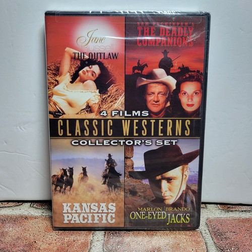 Classic Westerns - 4 Films (DVD, 2009) Jane Russell, Marlon