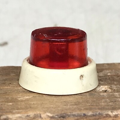 Vintage Mighty Tonka Fire Truck Wrecker Tow Truck Roof Red Light
