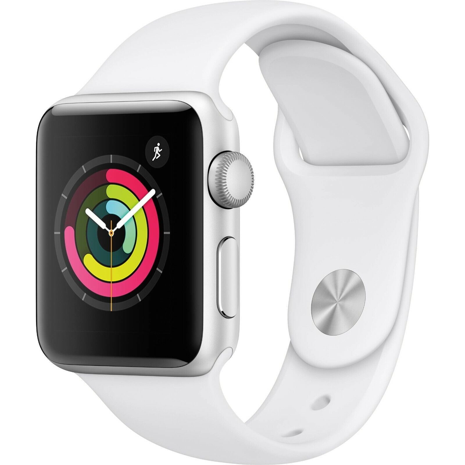 Apple Watch Series 3 GPS 38mm Silver White w 1yr Warranty iwatch 3rd Brand New i Apple Watch Series 3 GPS 38mm Silver White w 1yr Warranty iwatch 3rd Brand New i