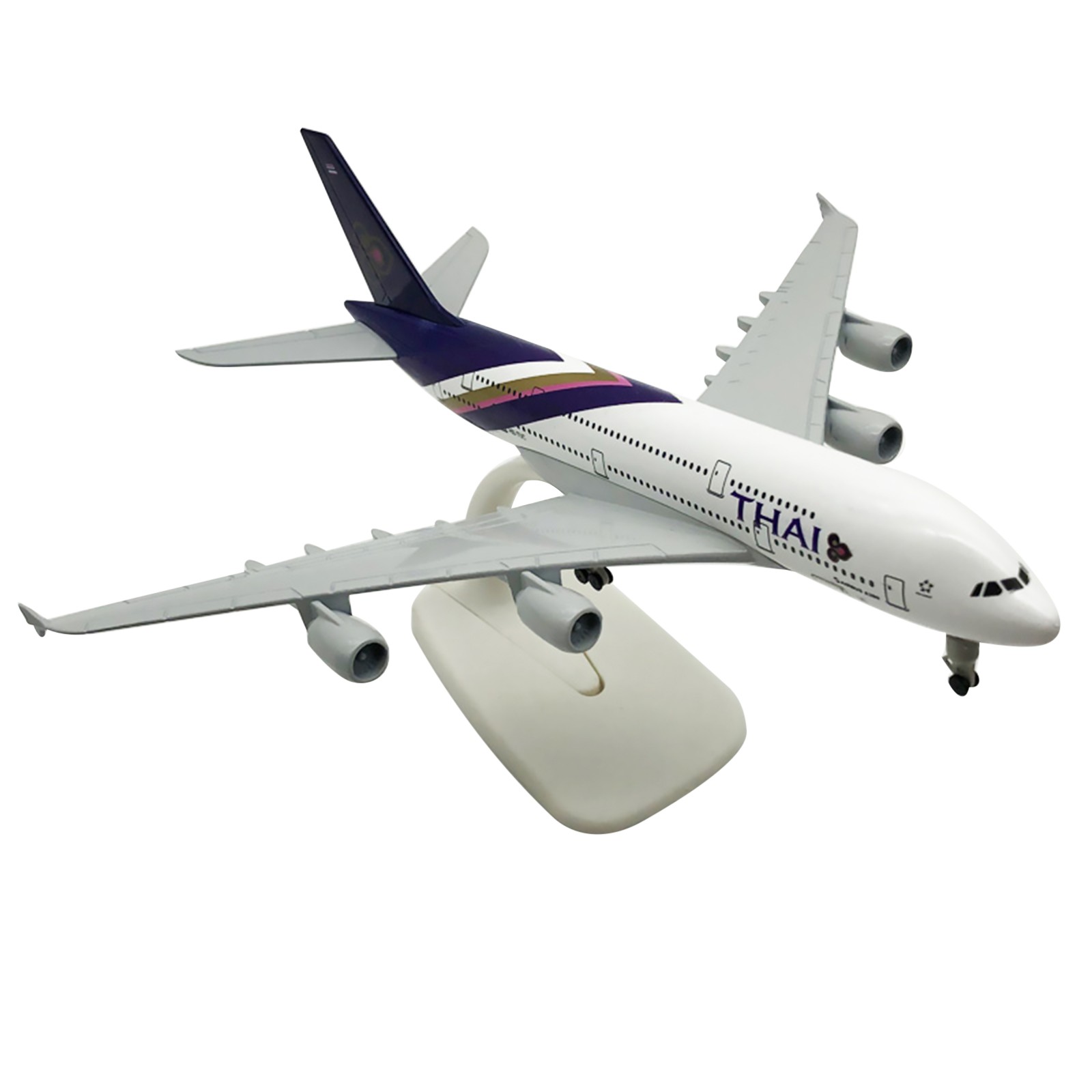 1/400 Scale 20cm Aircraft Thai Airways A380 Alloy Plane Model