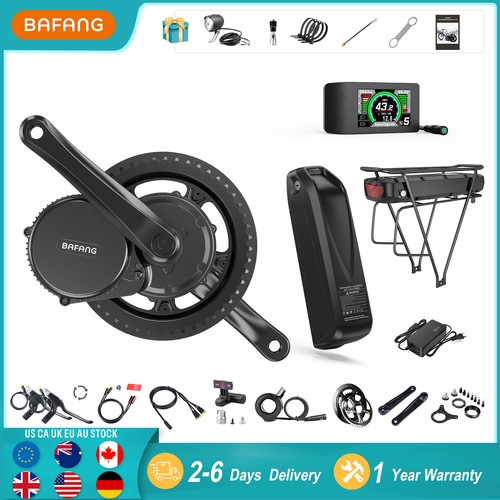 Bafang Mid Drive Motor 48V 500W 750W BBS02B 68-100mm DIY Con