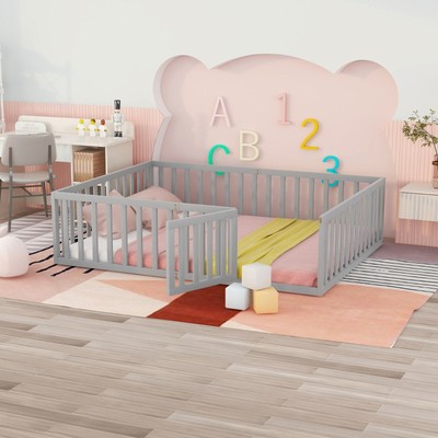 With Fence And Door, Gray(old Sku:wf289663aae)