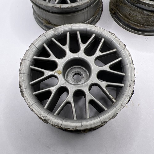 Rc Car Wheels 1/10 Touring Car On-Road Tires 12mm Hex Wheels